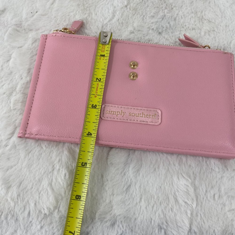 Simply Southern Pink Double Zip Wallet - Picture 8 of 8
